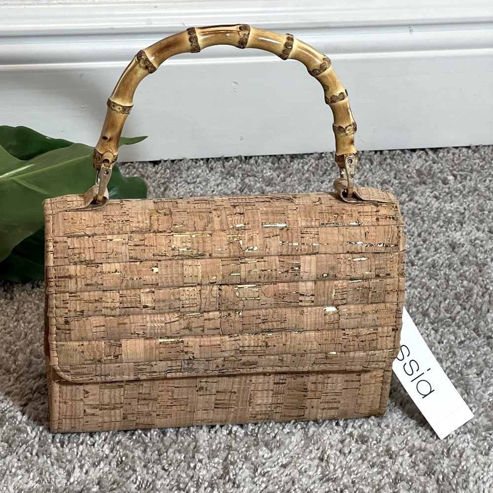 NWT Cork Mini Handbag 🌻